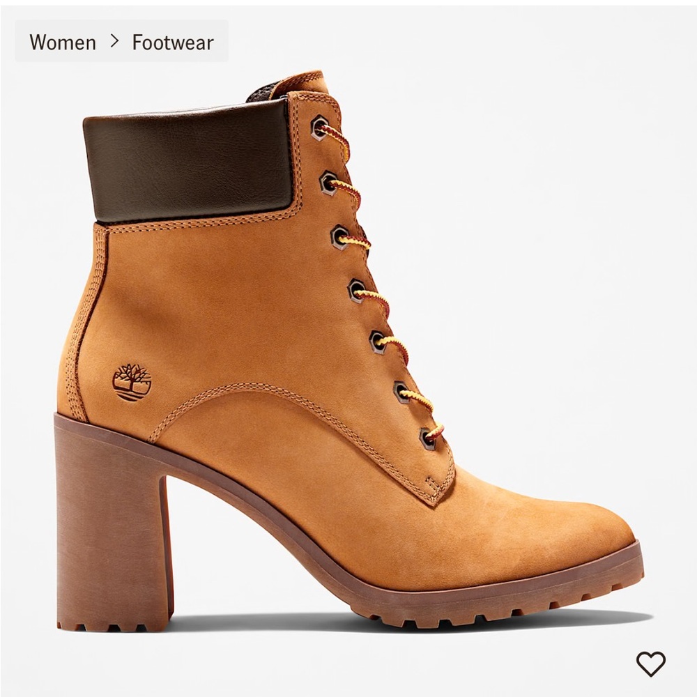 Timberland Women's Brown and Black Heeled Boots